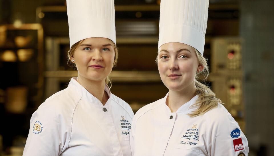 Josefine Pagander og Lisa Dagnäs utgjør det svenske laget som skal konkurrere i Coupe du Monde de la Patisserie 2025.