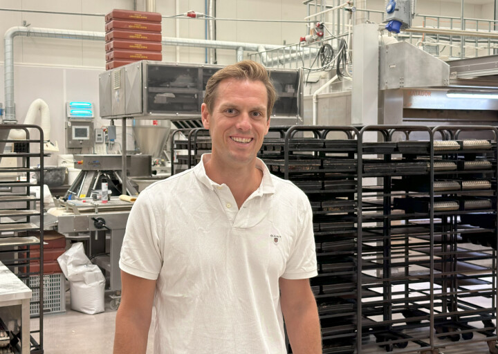 Peder Jørgensen og Baker Jørgensen dobler utearealet ved det nyetablerte utsalget i Tvedestrand.