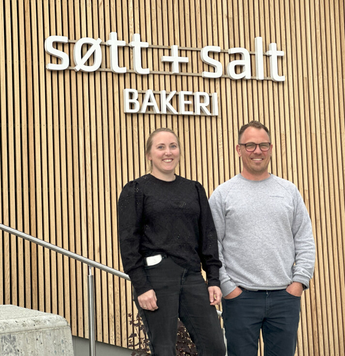 Daglig leder Eva Solheim og konseptutvikler, Frode Alræk, gleder seg over veksten.
