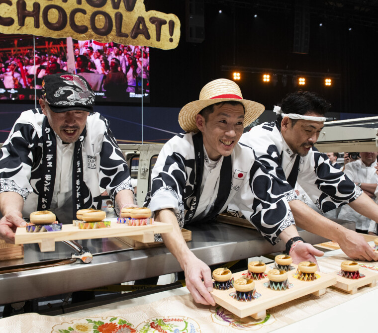 Show-sjokolade var tatt inn som en ny oppgave i årets Coupe du Monde de la Pâtisserie.