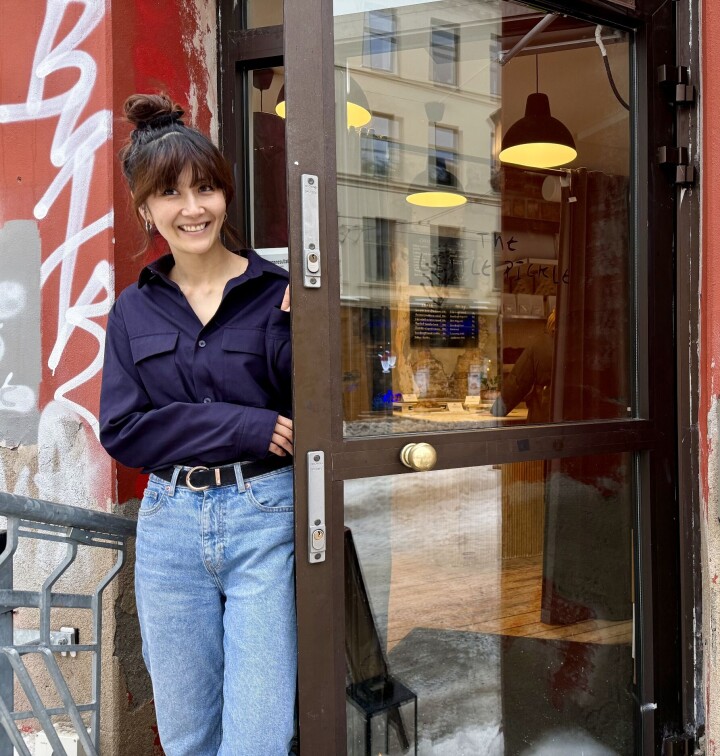 Sandra Kristiansen er daglig leder og gründer av The Little Pickle, som ligger i Jens Bjelkes gate 9A nederst på Grünerløkka i Oslo.
