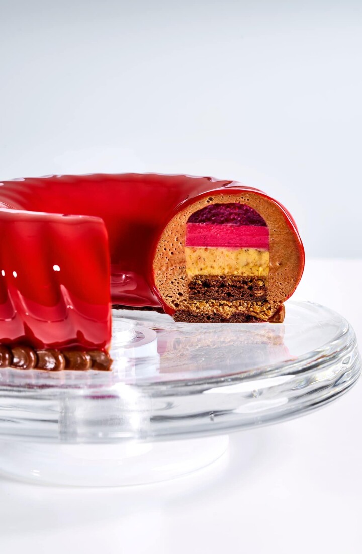 Martine Espelands kake i Global Pastry Chef Challenge, Europe North.