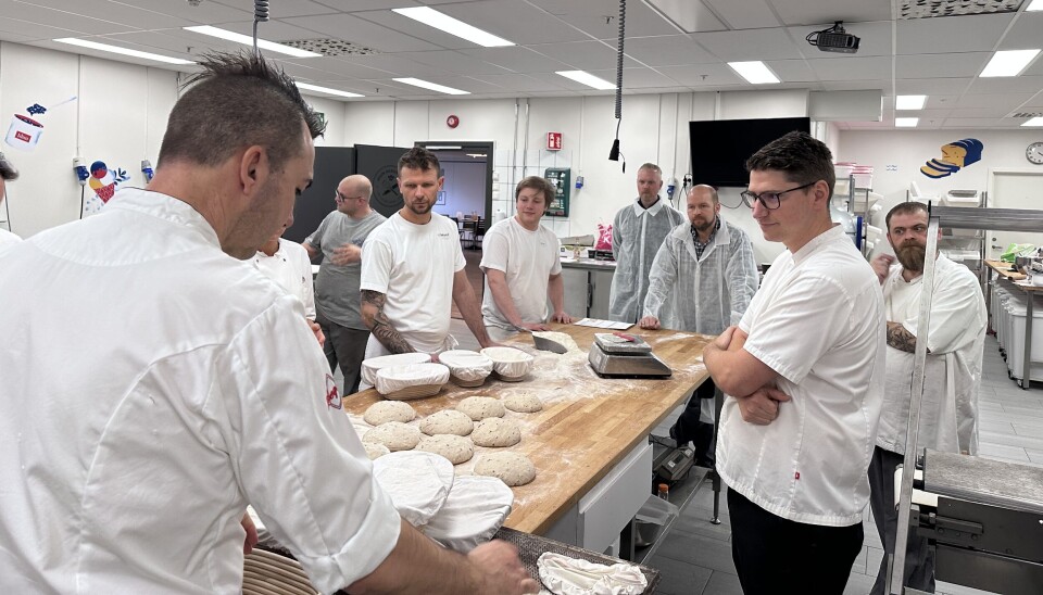 Bernhard Azinger (t.v) er en av ambassadørene i Ambassadeurs du pain Norway.