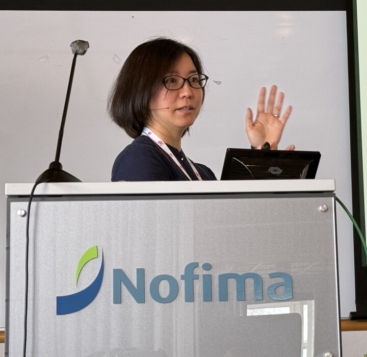 Shiori Koga jobber blant annet med å finne ut hva som forårsaker variasjoner i glutenkvalitet i norsk mel.