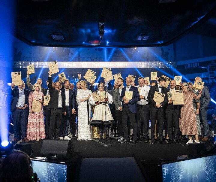 Under årets finale i Det Norske Måltid ble det delt ut 14 kategoripriser og en hederspris.