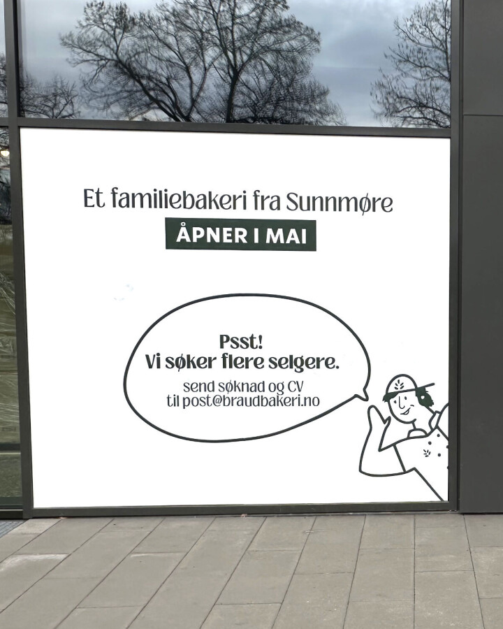 Denne vindusdekoren har gitt 150 søkere.