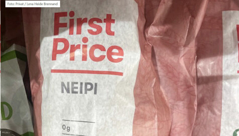 Det velkjente kneippbrødet fra First Price så annerledes ut og hadde fått nytt navn i brødhyllene.