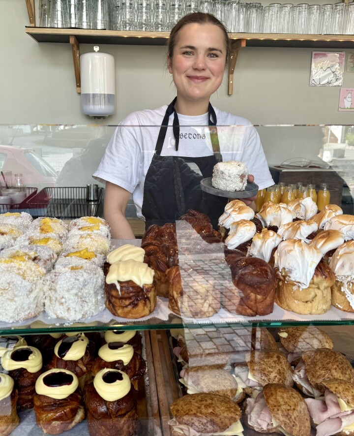 Marthe Bolstad Nysæther er utdannet kokk, men nå jobber hun fulltid som baker.
