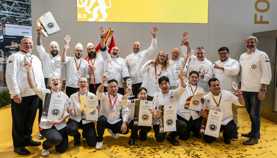 iba.UIBC.Cup for konditorer 2025 ble avsluttet med en premieseremoni torsdag 22. mai.