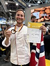 Daniel Sunzenauer var en av 16 finalister i verdens første VM for brødsommelierer på iba 2025.