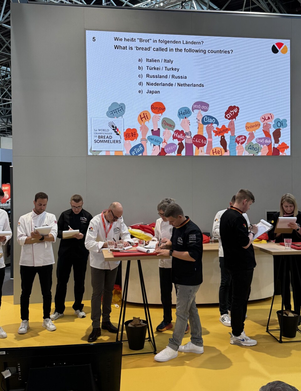 Verdens første VM for brødsommelierer ble arrangert på iba 2025. Verdens første VM for brødsommelierer ble arrangert på iba 2025.