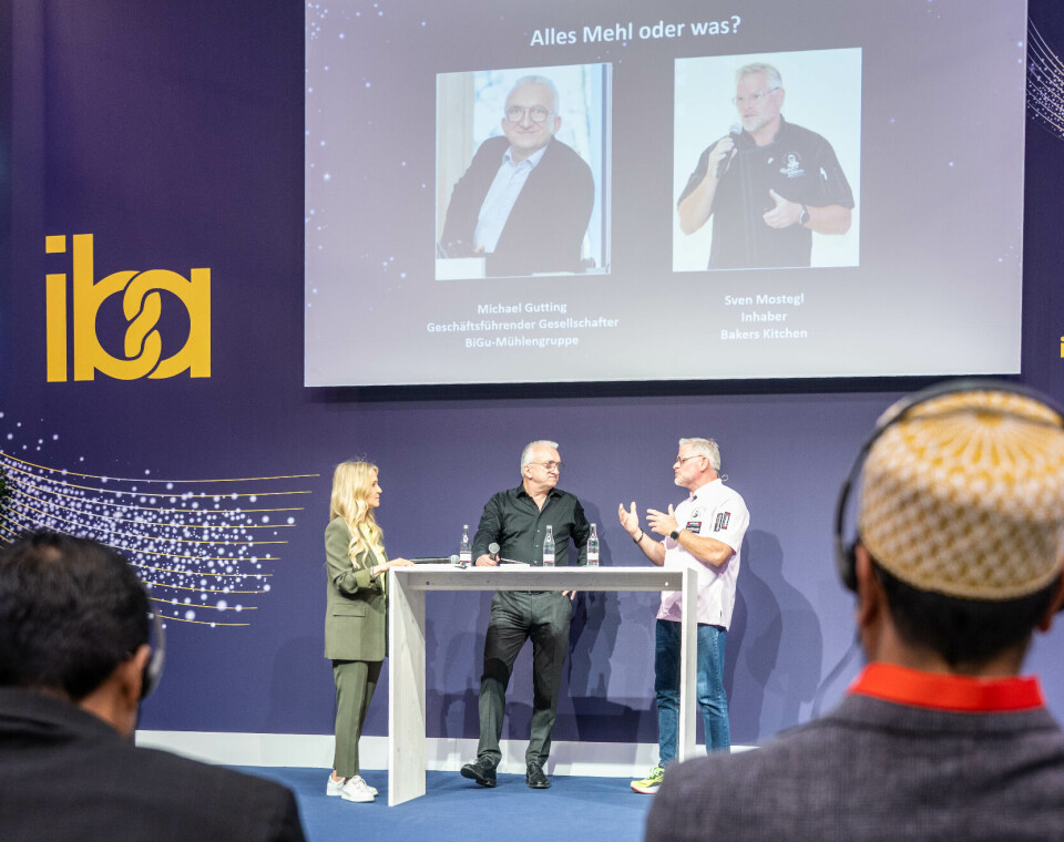 En av mange presentasjoner på iba.Stage.