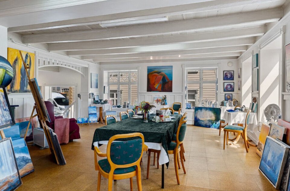 Her har blitt spist mange kanelstenger og smørkaker opp igjennom årtiene. Nå fungerer den tidligere kafeen som galleri.