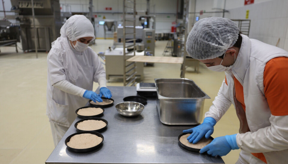 Halk Ekmeks bakere produserer rundt 300 Küllüoba-brød daglig. Küllüoba-brød