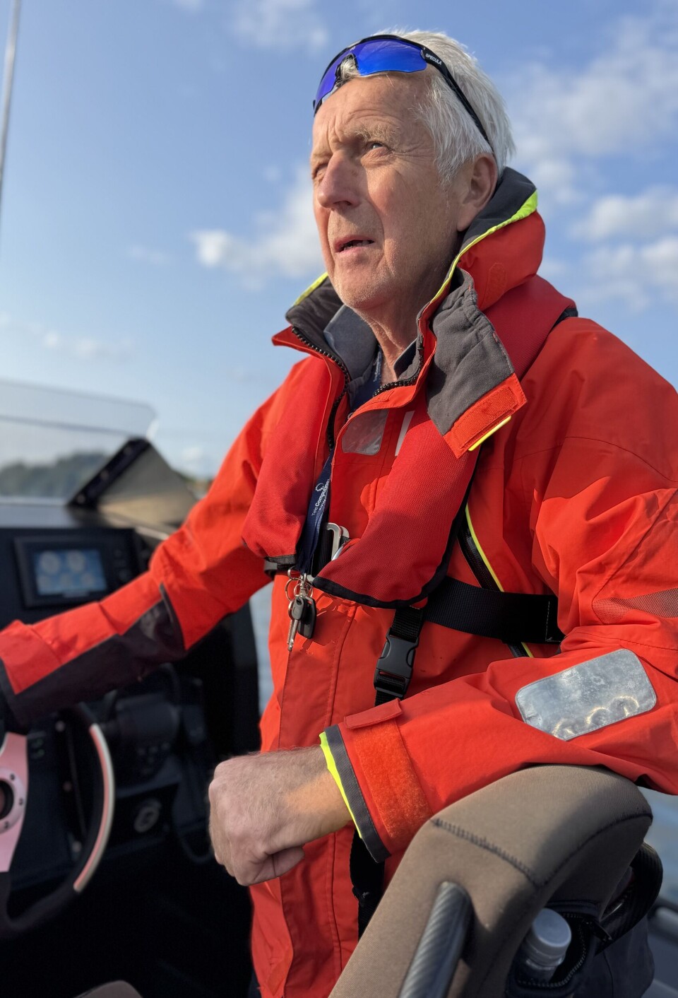 Axel Brun har lagt bakingen på hylla og har blitt det han selv kaller 'saltvannsnarkoman'.