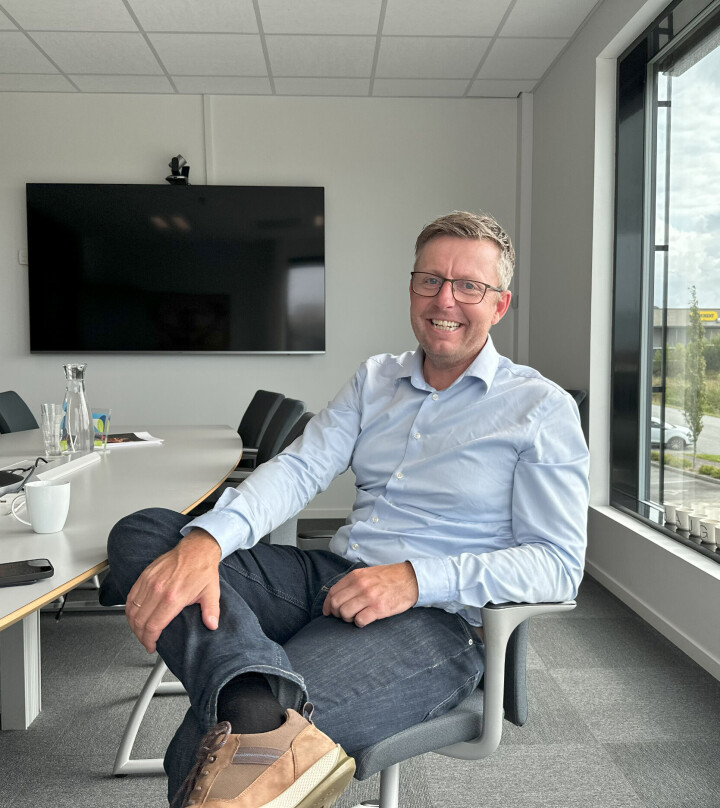 Daglig leder Hans Inge Fagerland har blitt varm i trøya som daglig leder i Haugli Bakeri og ser mange muligheter fremover.