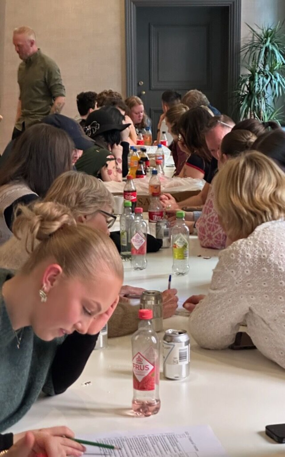Arrangørene ble overrasket over det gode oppmøtet.