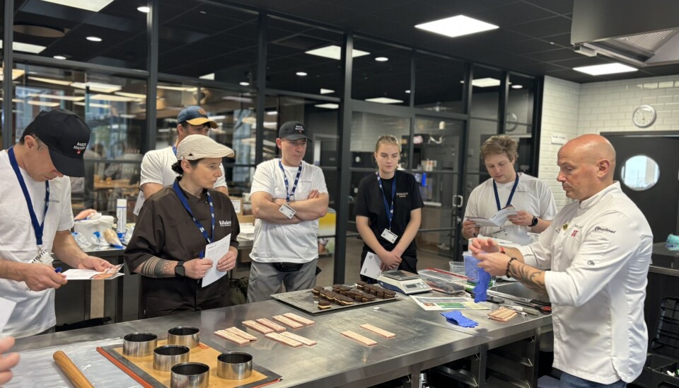 Kurset ble holdt hos Tine på Kalbakken i Oslo. Remy Corbet var instruktør for sju profesjonelle bakere som ønsket å bli enda bedre på laminering.