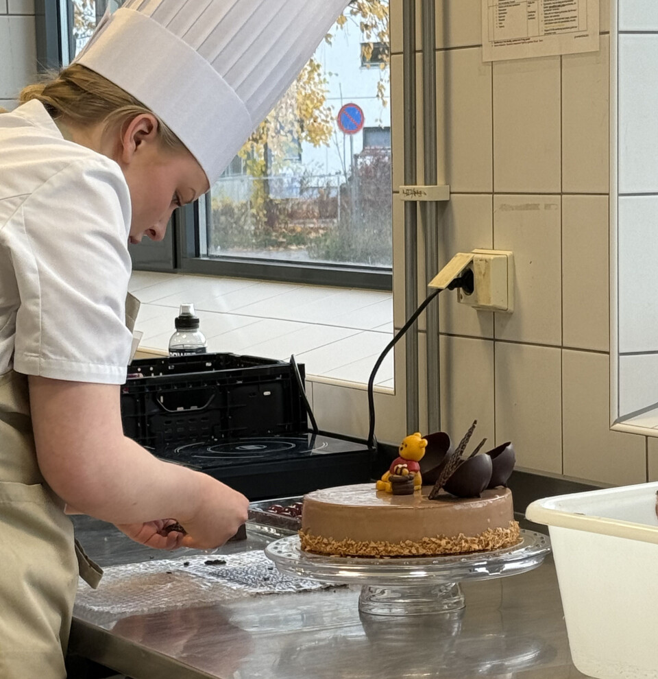 Lina Ulvesveen i aksjon under Oslo Akershus Cup 2025.