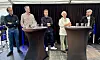 Paneldeltakerne i debatten om ultraprosessert mat var Birger Svihus (f.v.), Inge Lindseth, Simen Gjermundsen, Torunn Nordbø og André Løvaas.